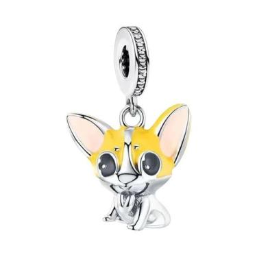 Imagem de Pingente Charm Lilo & Stitch Angel Para Mulheres, Joia DIY, Compatível