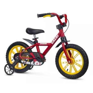 Imagem de Bicicleta Infantil Nathor Aro 14 Zigbim a partir 4 anos