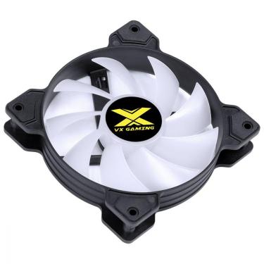 Imagem de Fan/cooler Vx Gaming V.light 4 Pontos De Led 120x120 Vermelho - Vlightr