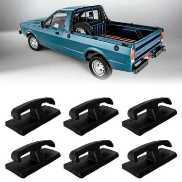 Imagem de Kit com 6 Ganchos para Caçamba Ford Pampa e F1000 1992 a 1998