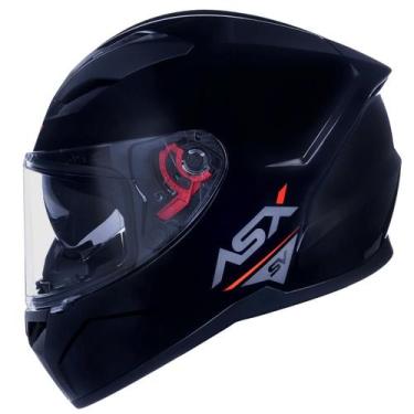 Imagem de Capacete Masculino Feminino Asx City SV Preto Brilho Oculos, Preto bri