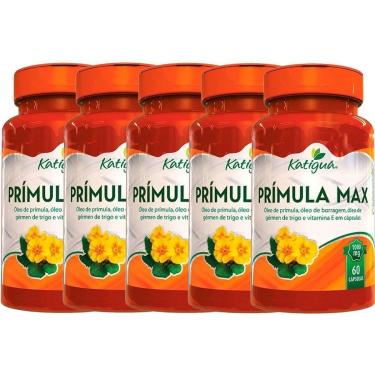 Imagem de Kit 5X Prímula Max - 60 Cápsulas - Katiguá-Masculino