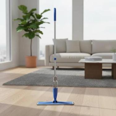 Imagem de Rodo Mop Spray 121cm Giratório Microfibra Limpeza sem Balde - Genérico