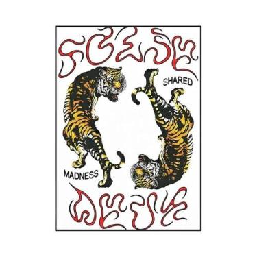 Imagem de Pintura Em Tela Abstrata Japonesa Vintage, Arte De Parede Para Decoraç