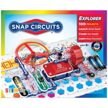 Imagem de Snap Circuits Jr. SC-100 – Kit Educacional de Eletrônica com Mais de 100 Projetos para...