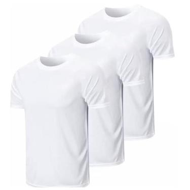 Imagem de KIT 3 Camisetas Masculinas Varias Estampas - Maia, Branco, G