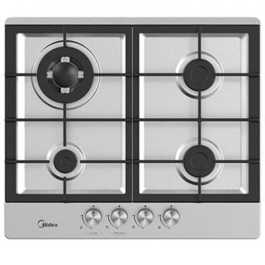 Imagem de Cooktop a Gás Midea 4 Bocas com Mesa em Inox - CYB4B