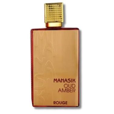 Imagem de Perfume Árabe Manasik Oud Amber Rouge Eau De Parfum 100ml
