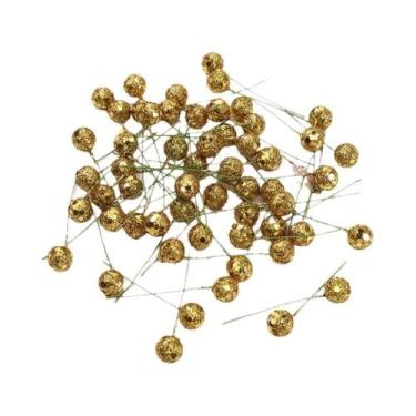 Imagem de 50 Peças De Frutas Artificiais Para Decoração De Árvore De Natal 12cm,