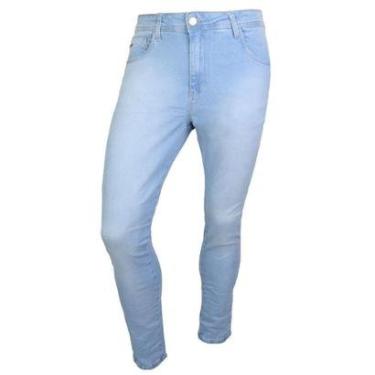 Imagem de Calça Jeans Masculina Specific Skinny Azul Claro - 19907-Masculino