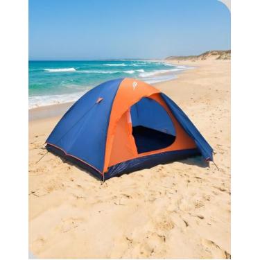 Imagem de Barraca de Camping NTK Falcon 3 Pessoas com Avanço Iglu Leve Compacta 