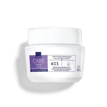 Imagem de Creme Facial Uniformizador 6 em 1 Avon Care 100g
