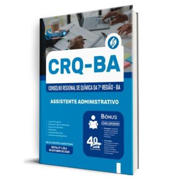 Imagem de Apostila CRQ-BA (CRQ-7) - Assistente Administrativo - Editora Solução