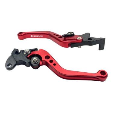 Imagem de Manete Esportivo Suzuki Yes 125 Intruder 125 Gravado A Laser - Special