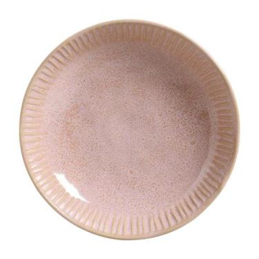 Imagem de CONJUNTO C/ 6 PRATOS FUNDO LINHAS LITCHI Ø 22,5 cm - Porto Brasil Cerâ