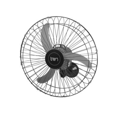Imagem de Ventilador de Parede Tron, 60cm, Oscilante, Preto, Bivolt, Preto, Bivo