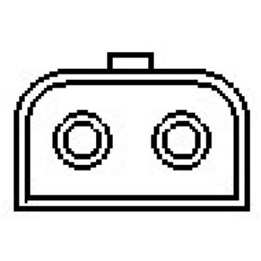 Imagem de Interruptor de luz de freio Volvo B 58 Trolley 1983 a 1998 - 3-RHO