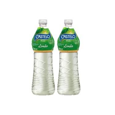 Imagem de Vinagre de Álcool Limão Castelo 750ml - Kit com 2 Unidades