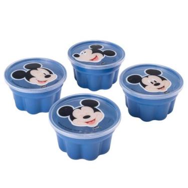 Imagem de Kit Formas De Gelatina Gelo Flan E Pudim Infantil Forminhas - PLASUTIL