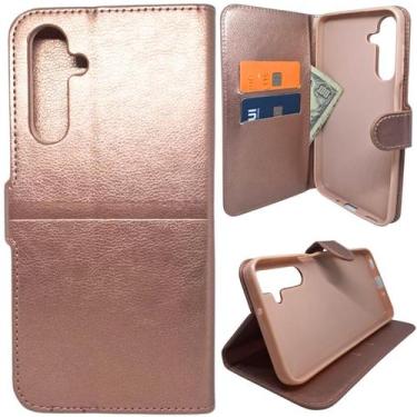 Imagem de Capa Carteira Para Samsung A16 5G (Tela de 6.7) Capinha Case - Dino Ca