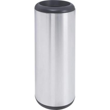 Imagem de Lixeira Inox Cápsula 20 L Acabamento Scotch Brite Tramontina