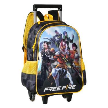 Imagem de Mochila de rodinhas infantil decorada resistente menino clio - Clio St