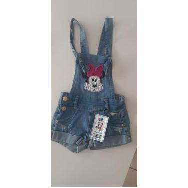 Imagem de Macacão Jeans infantil menina tamanho 2 - Premium Denim