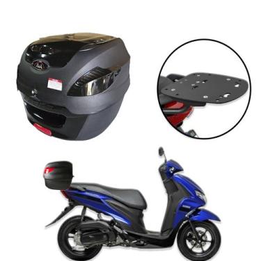 Imagem de Baú 41 litros Awa Proos com Bagageiro para FLUO 125 2023, Black