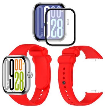 Imagem de Pulseira + película para Xiaomi Redmi Watch 5 Global 2024 - Genérica, 