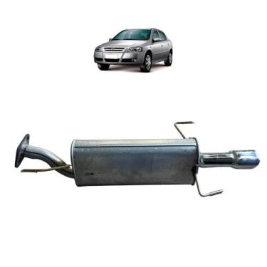Imagem de Silencioso Traseiro Astra Hatch 01/11 Ponteira Cromada Tuper