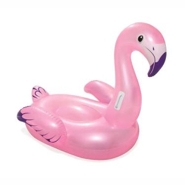 Imagem de Boia Inflável Infantil com Alça Divertida Flamingo Bestway