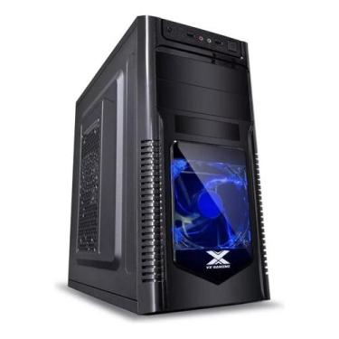 Imagem de Gabinete Vx Gaming Orion Com 1 Fan Led Azul Frontal Acrilico - Vinik, 