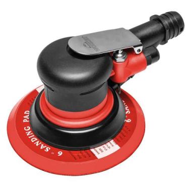 Imagem de Lixadeira Orbital Pneumática 6'' 6pcm Worker Com Acessórios