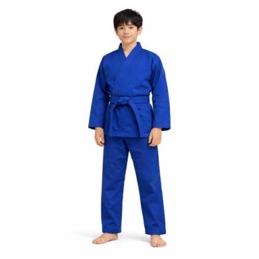 Imagem de Kimono Kids Jiu Jitsu. Confeccionado em Sarja Profissiomal de gramatur
