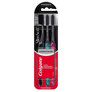 Imagem de Escova de Dente Colgate Slim Soft 3 unidades