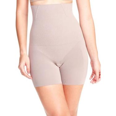 Imagem de Shorts plié 50412 abdominal control skin t.p/gg, GG, 11, Blush