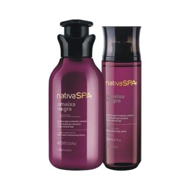 Imagem de Combo Nativa Spa Ameixa Negra Creme Hidratante 400ml + Body Splash 200ml O Boticário