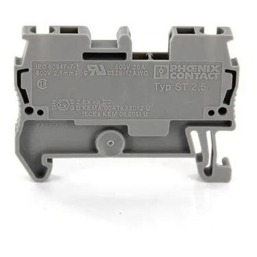 Imagem de Borne Universal Mola Din 2,5mm ST 2,5 Cód. 3031212 - Phoenix Contact