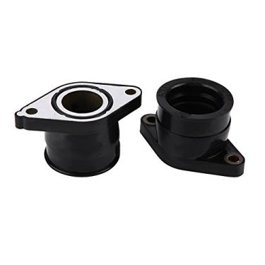 Imagem de Coletor de admissão de carburador de 2 peças compatível com 86-87 XT350 85-00 42U-13596-01-00 carburador de admissão de carburador