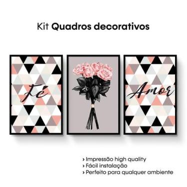 Imagem de Kit De Quadros Decorativos Para Sua Casa  Benecontê - Benecontê  De Be