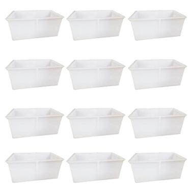 Imagem de Kit Forma Retangular Queijos De 1Kg Injesul (12 Unidades)