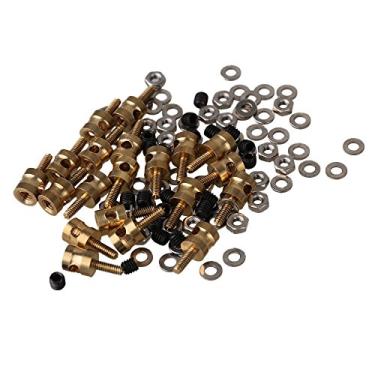 Imagem de Mxfans 20pcs Metal 2 MM Pushrod Linkage Stopper para helicoptero rc aeroplano com parafuso e porca
