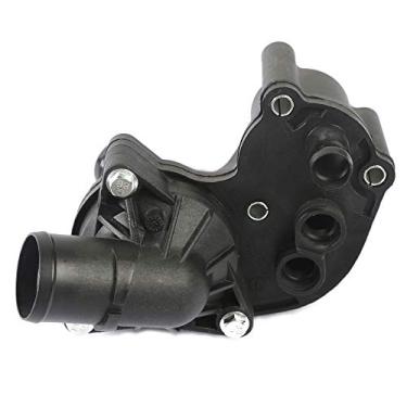 Imagem de 2L2Z8592AA termostato de arrefecimento inferior compatível com 02-10 para Ford Explorer Sport Trac丨01-10 para Ford Explorer Sport Trac丨05-10 para Ford Mustang丨04-11 para Ford Ranger丨02-10 para Mercury Mountaineer 2.3L 4.6L V6 SOHC