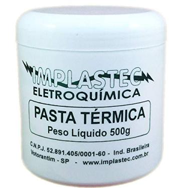 Imagem de Pasta Termica Implastec a base de silicone Pote 500G