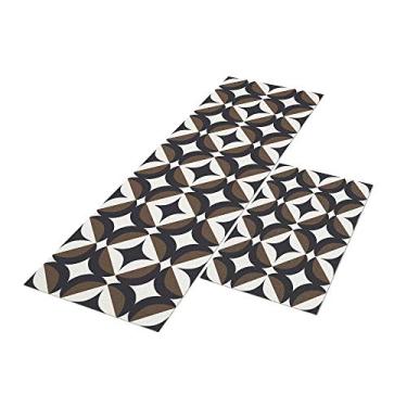 Imagem de Tapete Passadeira de Cozinha Dehnaf 120x40 + Capacho 60x40