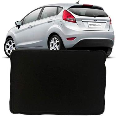 Imagem de Tapete Bandeja Universal Série 1 Porta Malas Com Borda Elevada de 3,5cm Ford New Fiesta 2014 15 16 17 18 19