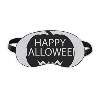 Imagem de Capa de sombreamento de Halloween Black Horror Pumpkin Sleep Eye Shield Soft Night