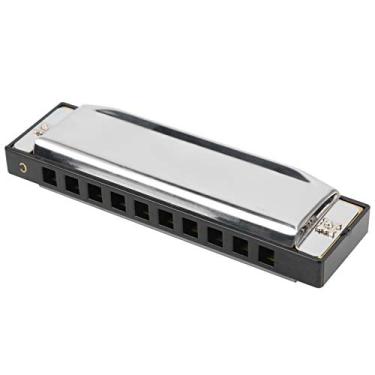 Imagem de Labuduo Gaita C Key, Gaita com 10 furos de 20 tons, presente festivel com estojo de polimento fino profissional para adultos iniciantes