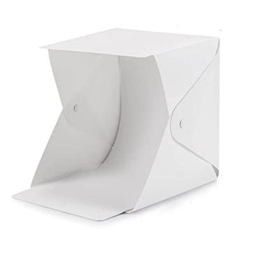 Imagem de Mini estúdio tenda fotográfico para produtos macro com iluminação LED e fundos fotográficos f32