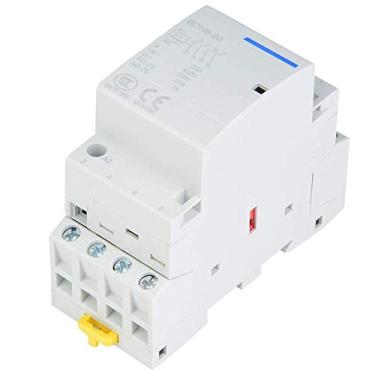 Imagem de Contator AC doméstico YWBL-WH Contator modular de montagem em trilho DIN, 4P 20A 2NO 2NC 24V 220V / 230V